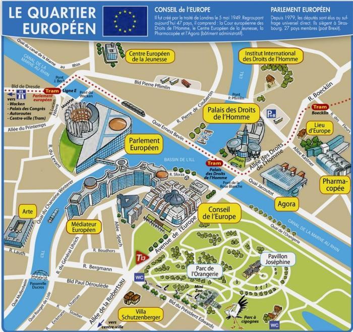 L'Europeen - Prox Centre-Fibre-Inst Europeennes Strasbourg Ngoại thất bức ảnh
